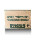 Biodegradable Dental Floss Picks - Box of 50